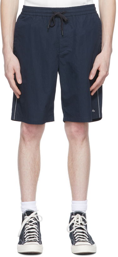 Šortky rag & bone Rag & Bone Cotton Shorts Navy | MBW22P924355ML, 0