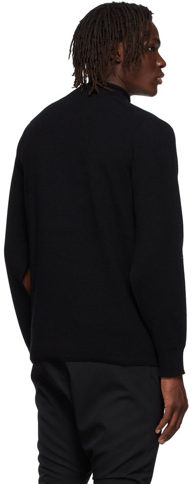 Sveter We11done Cashmere Star Embroidered Turtleneck Sweater Čierna | WD-KT1-22-646-U-BK, 2