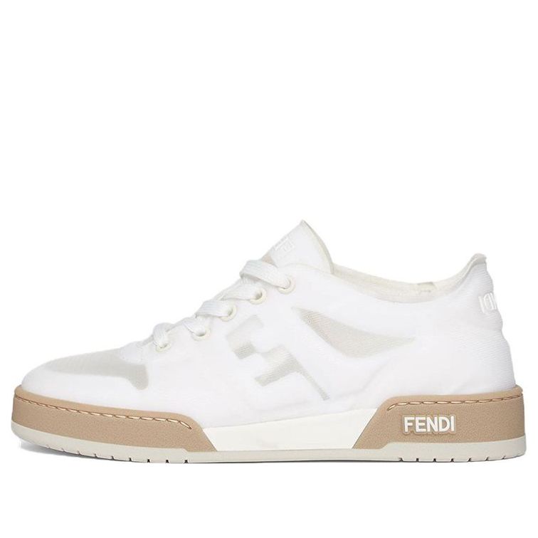 Tenisky a topánky FENDI Match Low Top Mesh Biela | 8E8415AN7KF0TW2