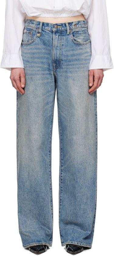 Džínsy R13 R13 D'Arcy Loose Jeans Modrá | R13WD038-D149E, 0