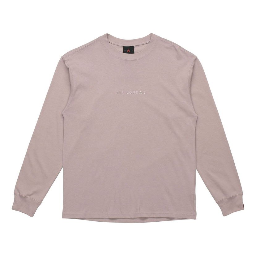 Mikina Jordan Air Jordan Back Logo Long Sleeve T-Shirt Fialová | DO2319-245