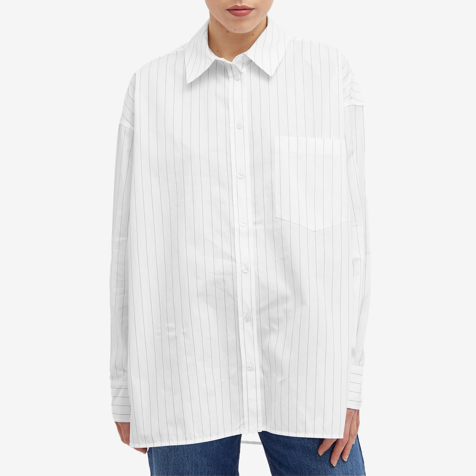 Chrissy Pinstripe Shirt