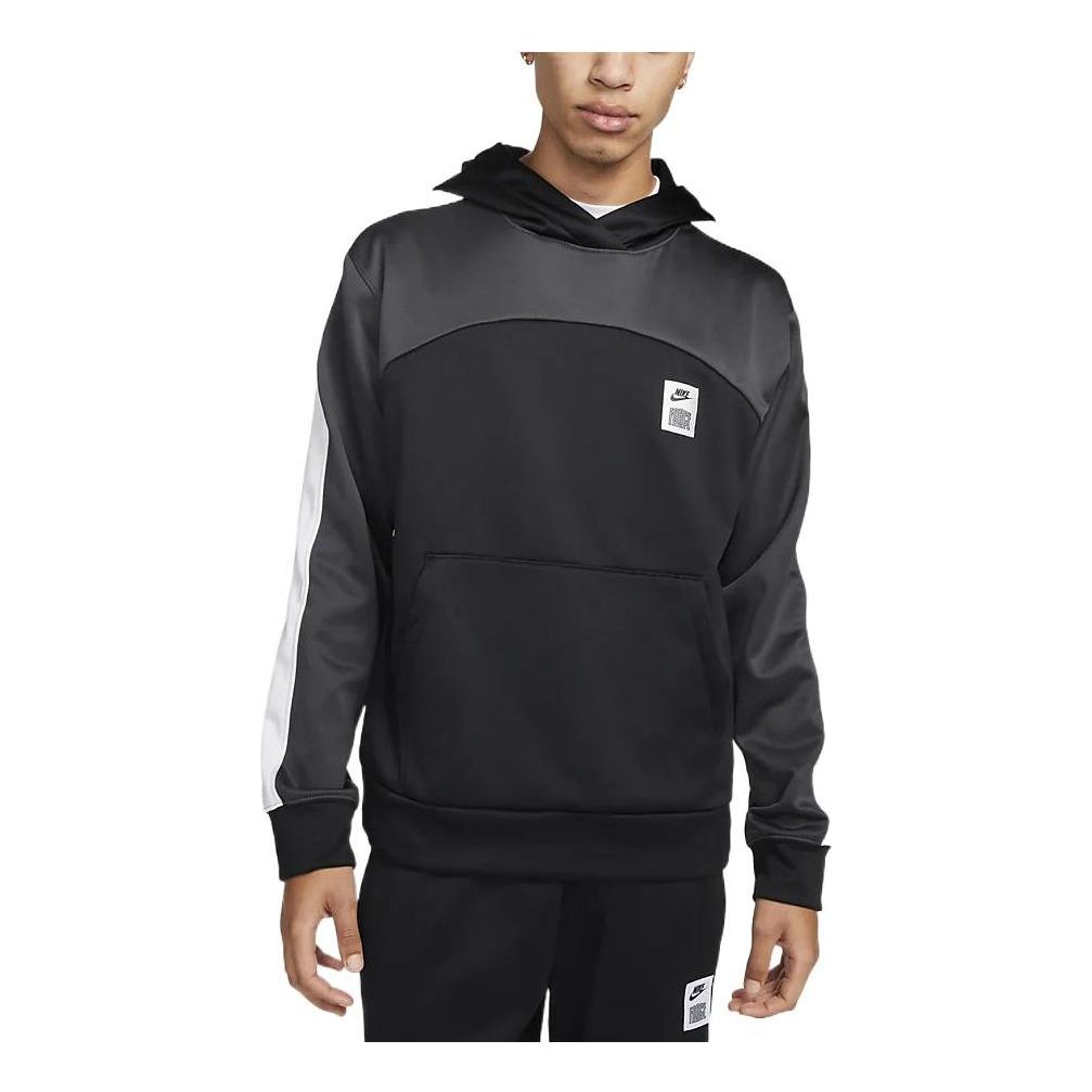 Mikina Nike Therma-FIT Pullover Basketball Hoodie Čierna | DQ5837-010, 0