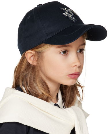 Šiltovka Moncler Moncler Enfant Embroidered Baseball Cap Navy | 954 3B00012 0U082, 1