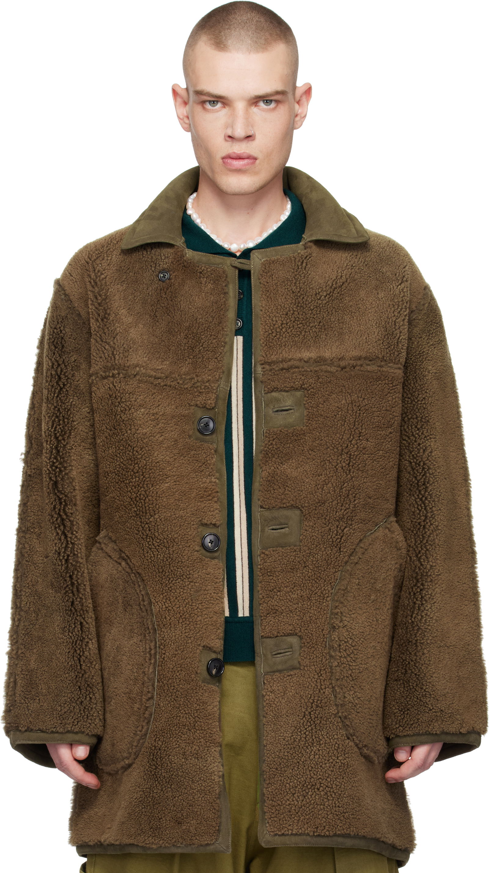 Reversible Shearling Coat