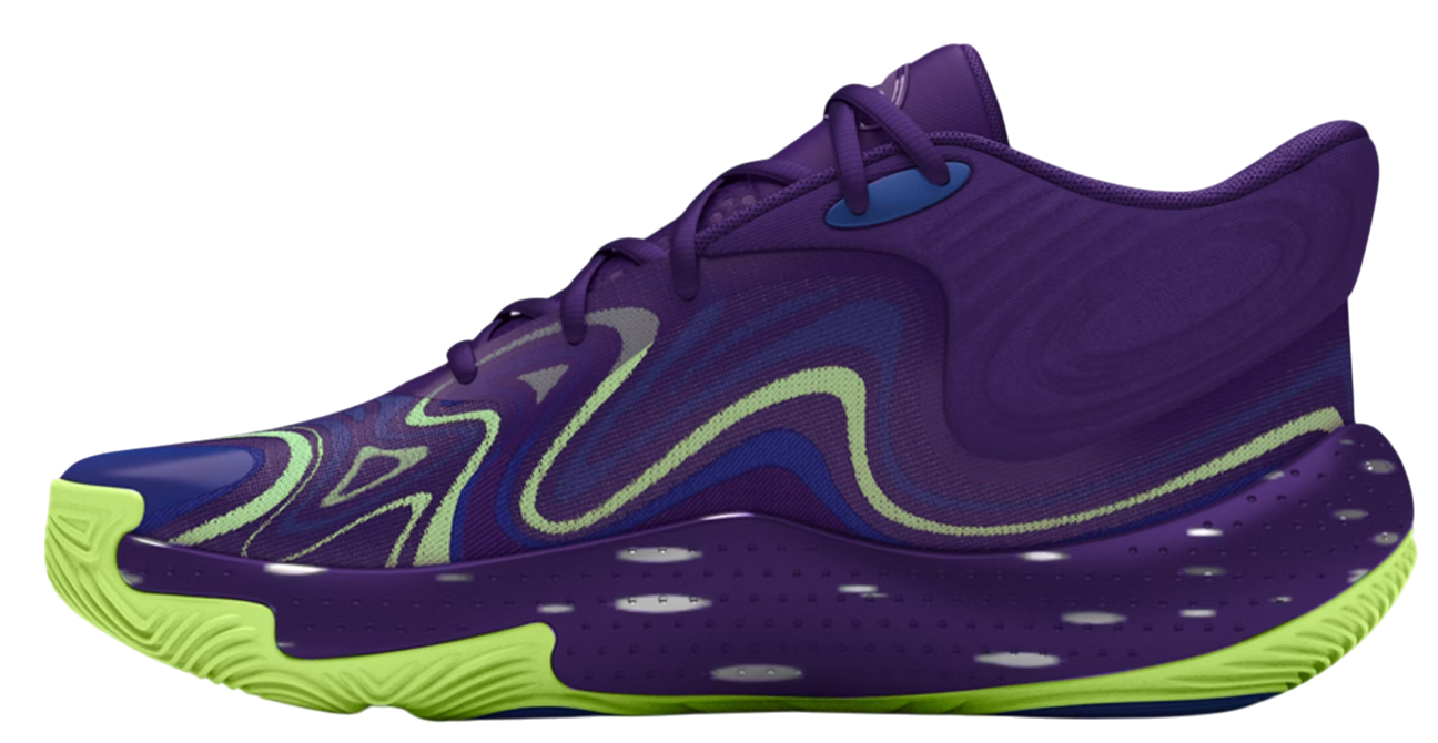 Tenisky a topánky Under Armour UA Spawn 6 Mid SOS Fialová | 3028337-500, 1