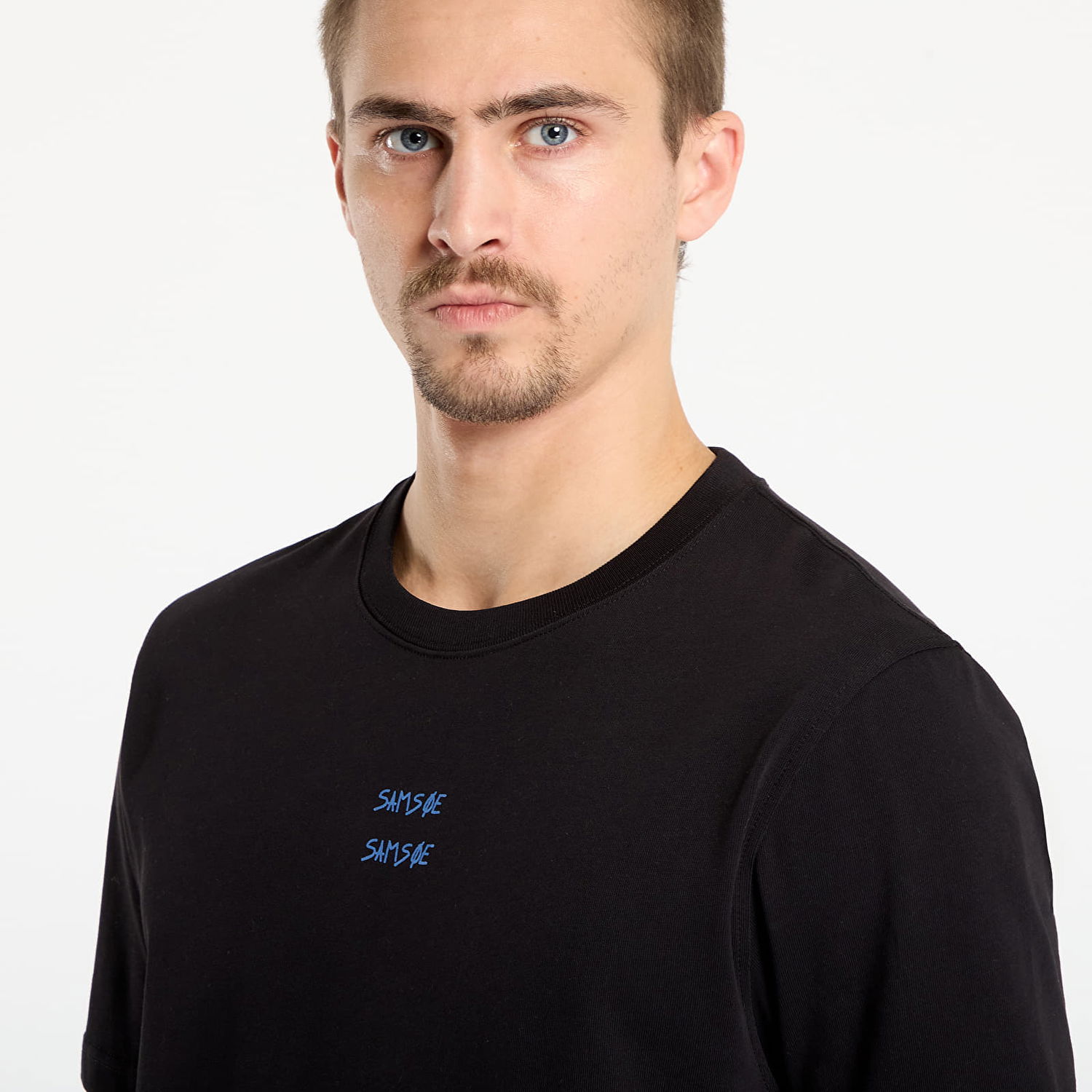 Tričko Samsoe Samsoe T-shirt Sacards Cards Čierna | M25400096_CLR002476, 1