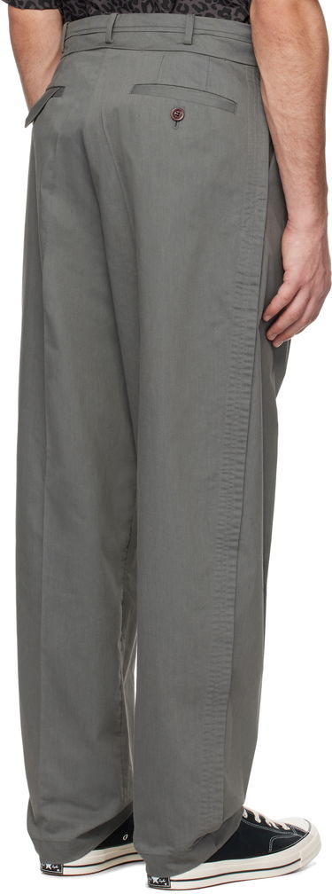 Nohavice UNDERCOVER Undercover Twill Trousers Šedá | UP1E4505, 2