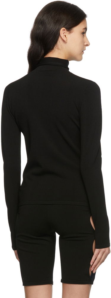 Sveter Dion Lee Double Hosiery Turtleneck Top Navy | C7035R22, 2
