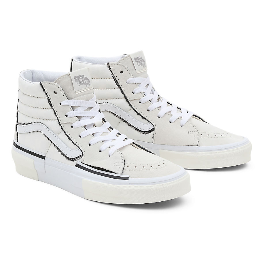 Tenisky a topánky Vans Chaussures Sk8-hi Reconstruc Biela | VN0005UKQJM, 0