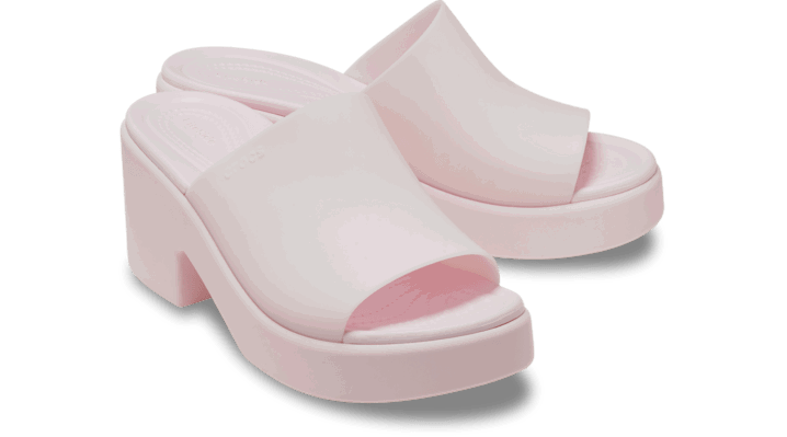 Tenisky a topánky Crocs Brooklyn Frosted Heel Sandals Ružová | 210981-6ZW, 1