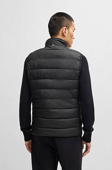 Vesta BOSS Water-Repellent Gilet Čierna | 50518375, 1