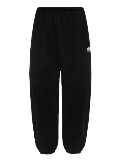Tepláky Balenciaga Pris Logo Stretched Knee Sweatpants Čierna | 675244 TLVL8 1070