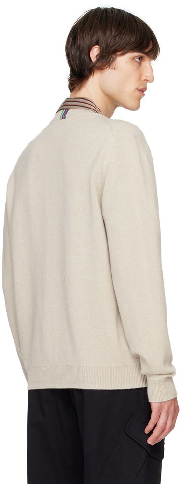 Sveter Paul Smith PS Paul Smith Merino Wool Cardigan Béžová | M2R-535X-L21935-08, 2