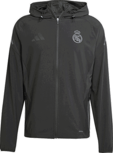 Vetrovka adidas Performance Real Madrid Tiro 25 Pro Vis Tech Travel Jacket Čierna | JW4937, 1