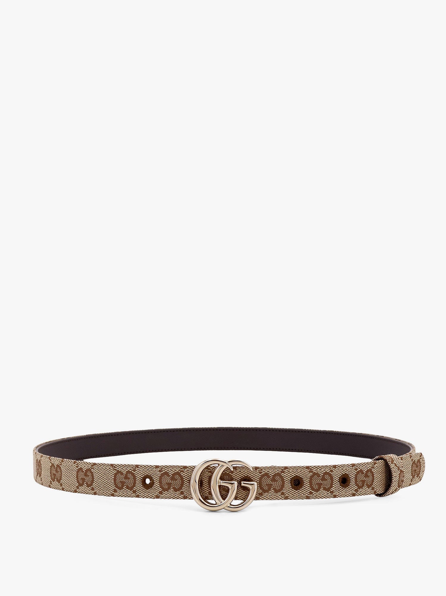 Opasok Gucci Gucci Supreme Canvas Belt with Double G Buckle Béžová | 409417KAAAM9742, 0