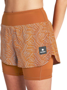 Reflective Pace 2 in 1 Shorts 3"