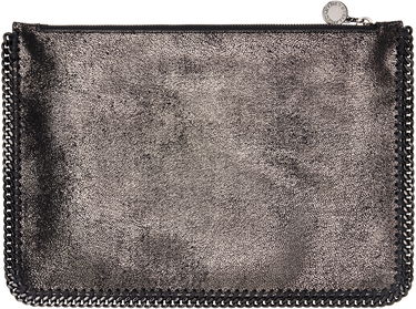 Kabelka Stella McCartney Falabella Chain Metallic Clutch Čierna | 7B0112WP0489, 1