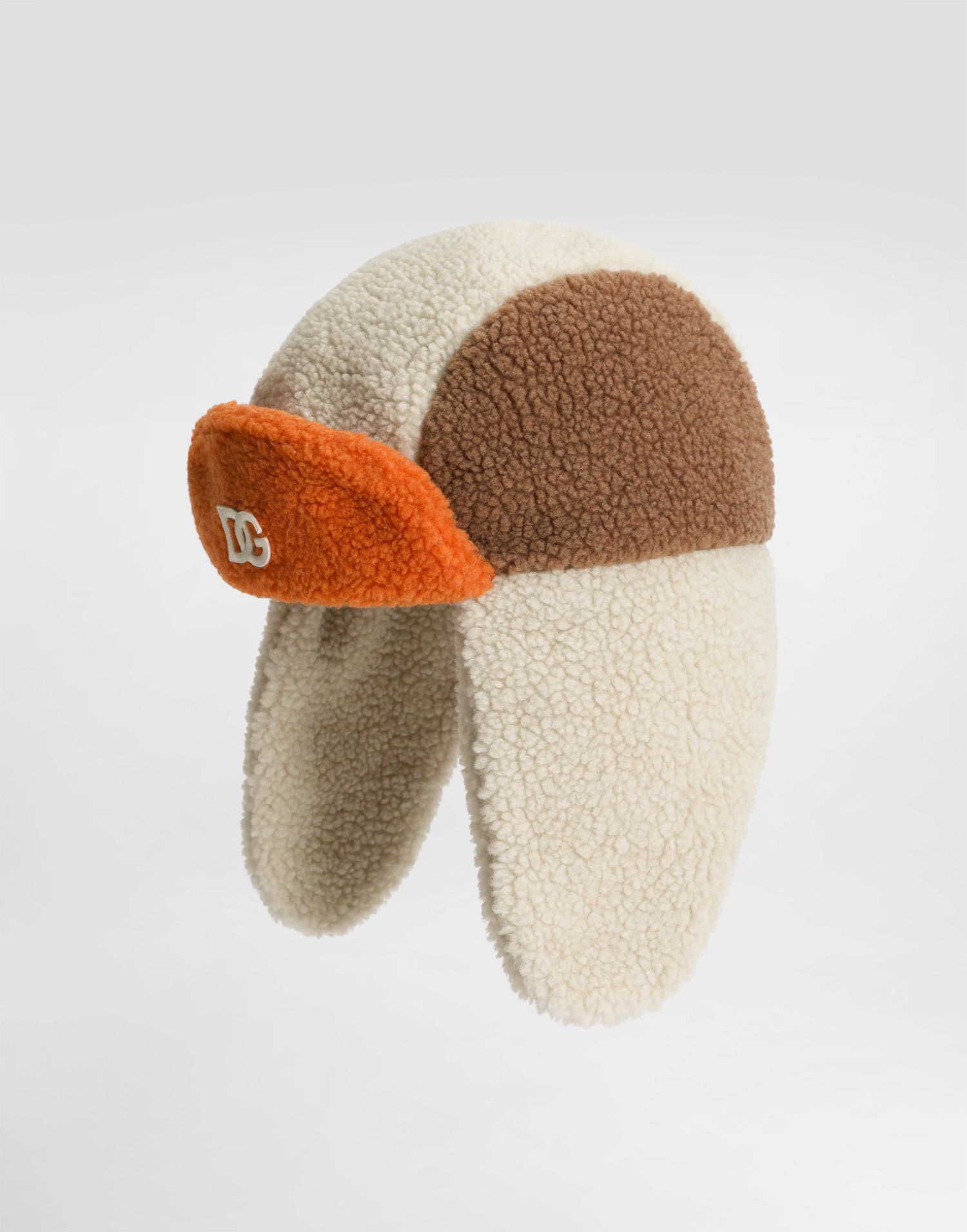 Klobúk Dolce & Gabbana Dolce & Gabbana Teddy Faux Fur Trapper Hat Rôznofarebný | LB5H69FUS4FS9000, 0