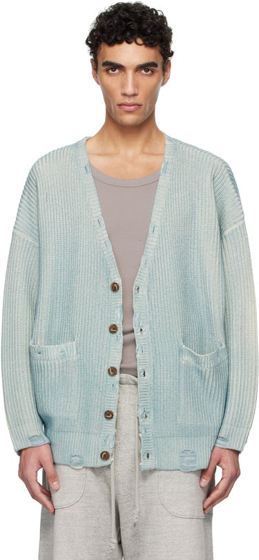 Sveter R13 R13 Oversized Knit Cardigan Modrá | R13MY198-Y183B, 0