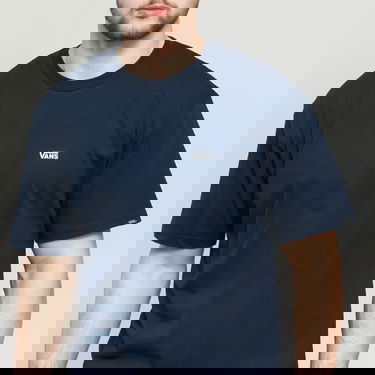 Tričko Vans Left Chest Logo Modrá | VN0A3CZENAV1, 4