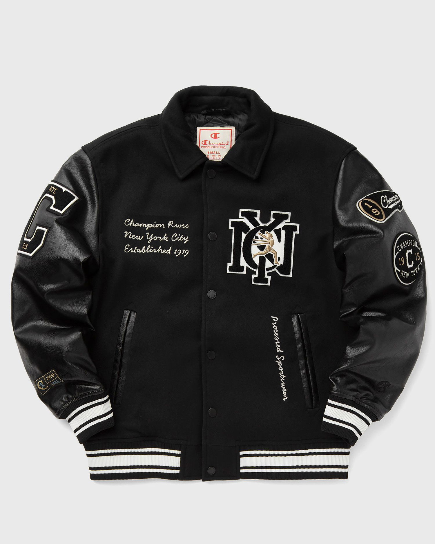 Bomber bunda Champion Bomber Jacket Čierna | 219993-NBK-VAPY, 0