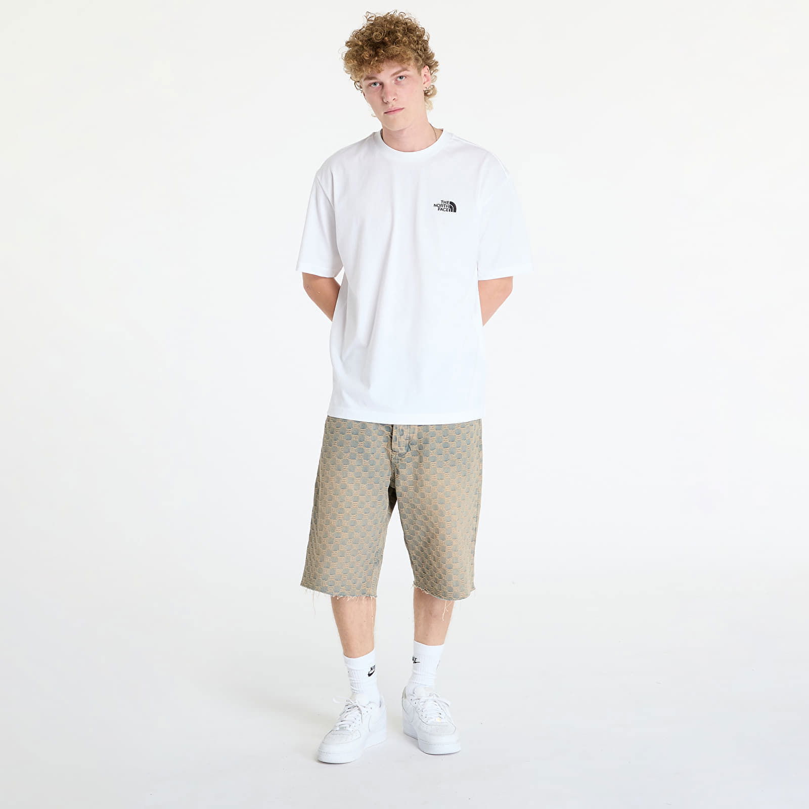 Short Sleeve Essential Oversize Tee Tnf White