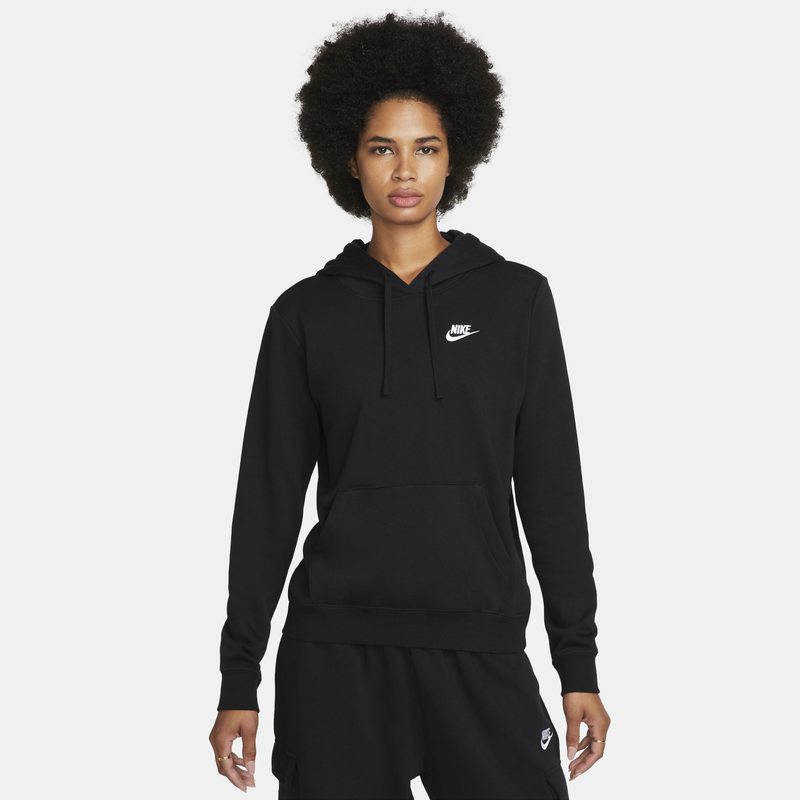 Mikina Nike Sportswear Club Fleece W Pullover Hoodie Čierna | DQ5793-010, 0