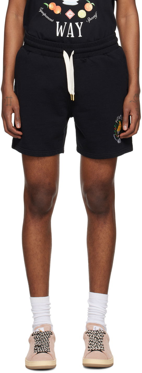 Šortky Casablanca 'Casa Way' Shorts Čierna | MPS24-JTR-003-04, 0