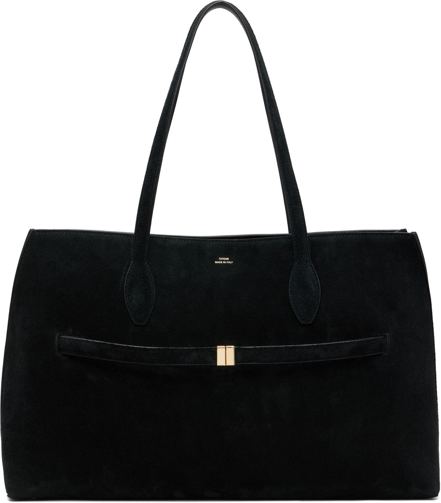 Tote bag TOTEME TOTEME Suede Lounge Tote Čierna | 253-WAL0073-LE0004, 0