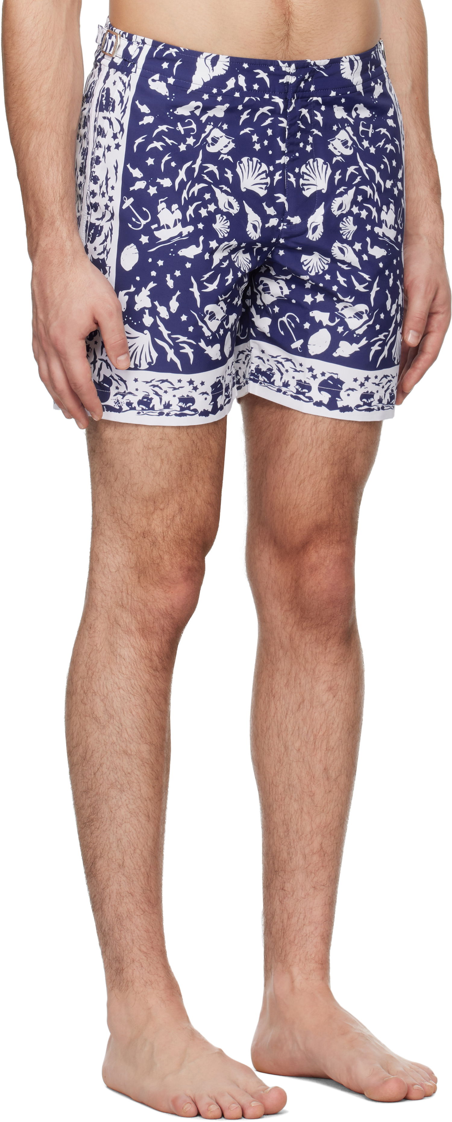 Plavky Orlebar Brown Orlebar Brown Bulldog Swim Shorts Modrá | 280089, 1