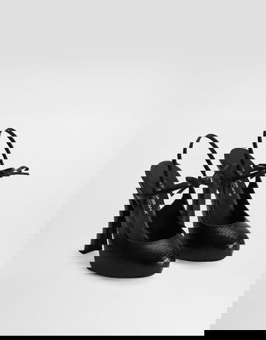 Doplnky Dolce & Gabbana Dolce & Gabbana Lizard Skin Slingback Pumps Čierna | CG0930A2D458B956, 1