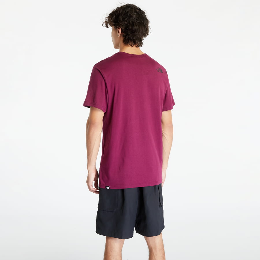 Tričko The North Face S/S Fine Tee Boysenberry Ružová | NF00CEQ5I0H1, 1