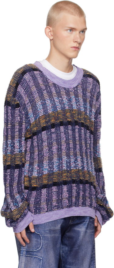 Sveter Collina Strada Collina Strada Vitelli Edition Knit Sweater Fialová | XXV3279, 1