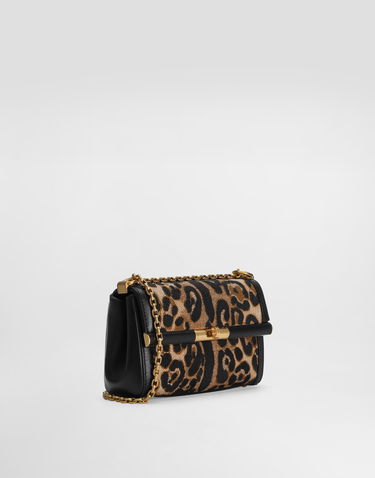 Taška cez rameno Dolce & Gabbana Dolce & Gabbana Marlene City Mini Shoulder Bag with Thread Embroidery Rôznofarebný | BB7766A6I3789738, 2