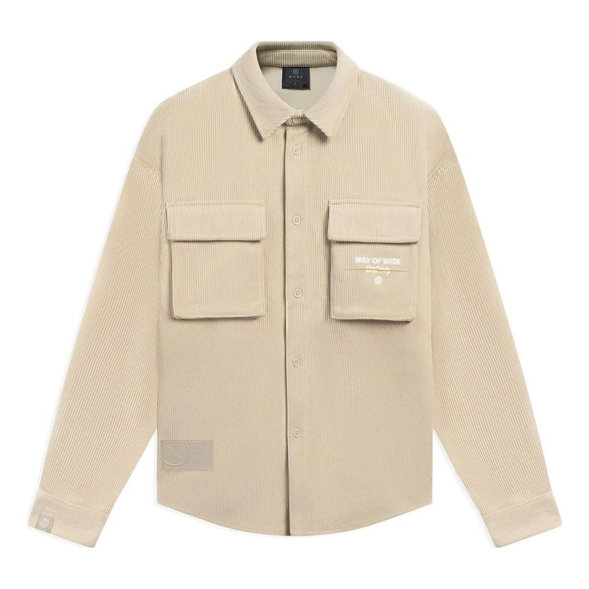 Košeľa Li-Ning Way Of Wade Graphic Corduroy Jacket Béžová | AFDSB25-3