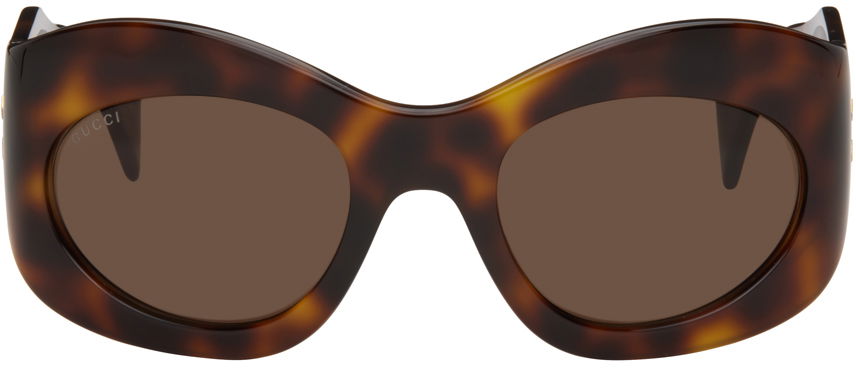 Slnečné okuliare Gucci Wrapped Oval Sunglasses Hnedá | GG1463S-002, 0