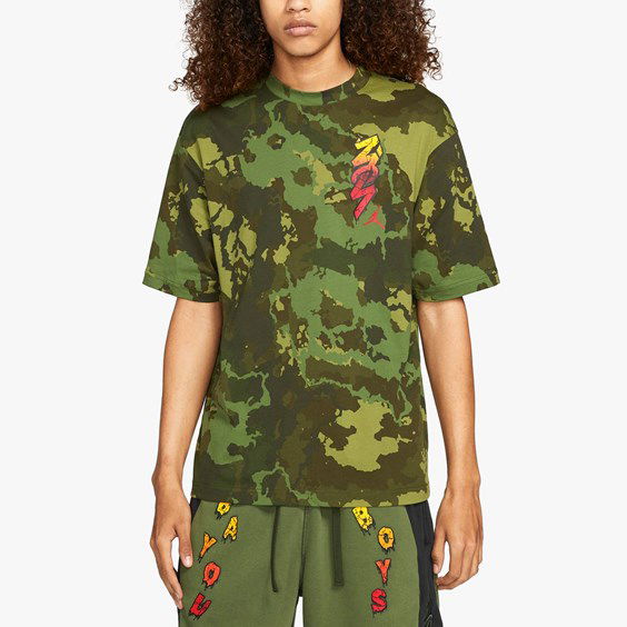 Tričko Jordan Brand Zion Carbon T-Shirt Zelené | DH9711-335, 0
