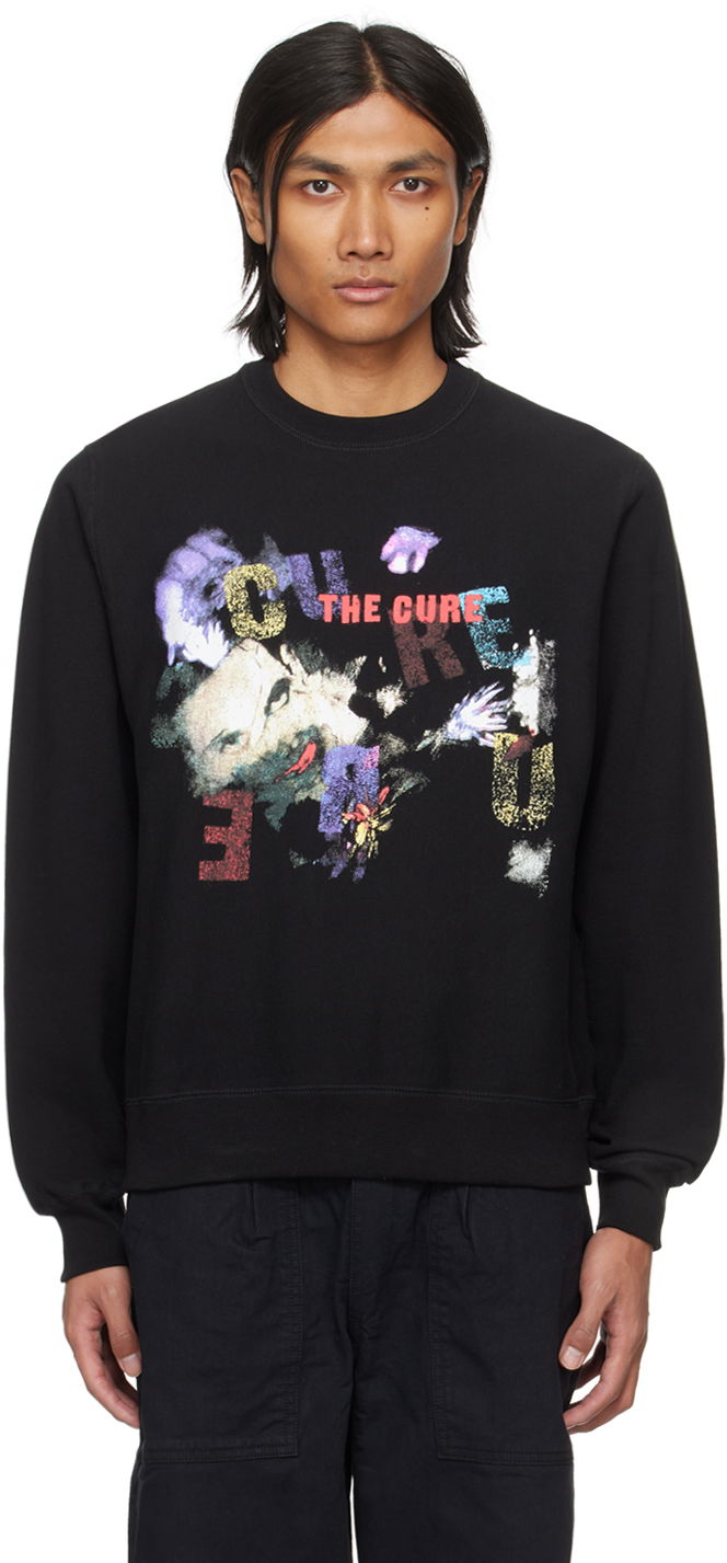 Mikina Noah The Cure Print Sweatshirt Čierna | SS157FW23