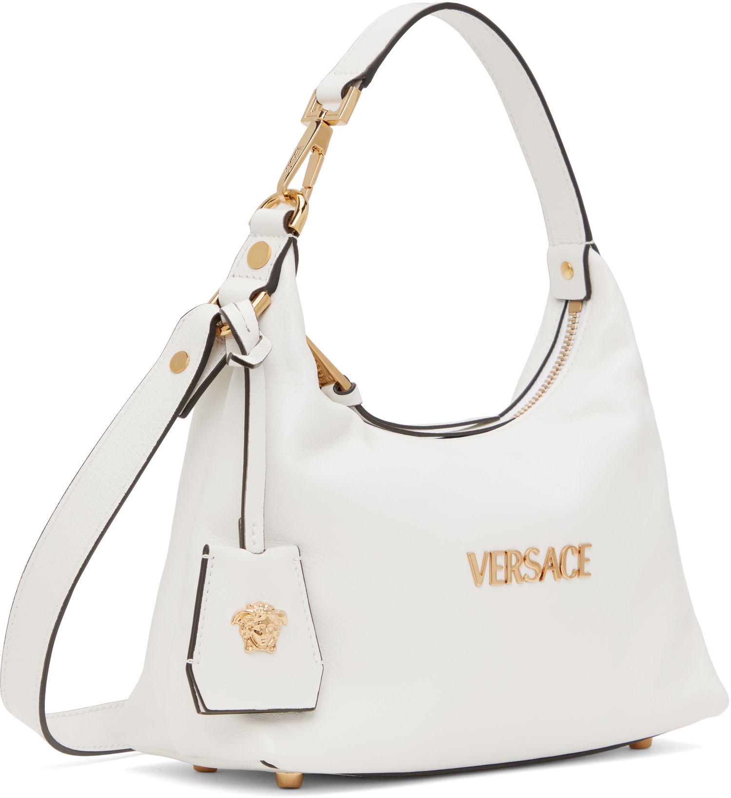 Kabelka Versace Versace Tag Shoulder Bag Biela | 1018302_1A13171_1W56V, 1