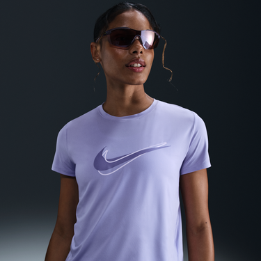Tričko Nike Dri-FIT One Swoosh Short-Sleeve Running T-Shirt Fialová | HJ2204-533, 4
