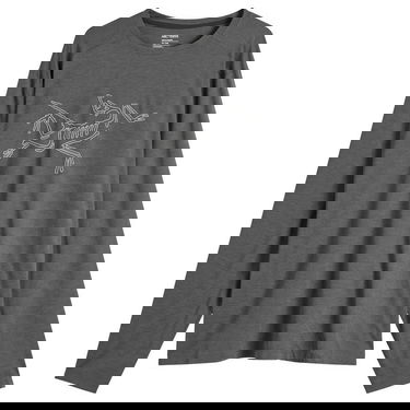 Tričko Arcteryx Cormac Logo Long Sleeve T-Shirt, Size X-Large Šedá | X000008452-021579, 1