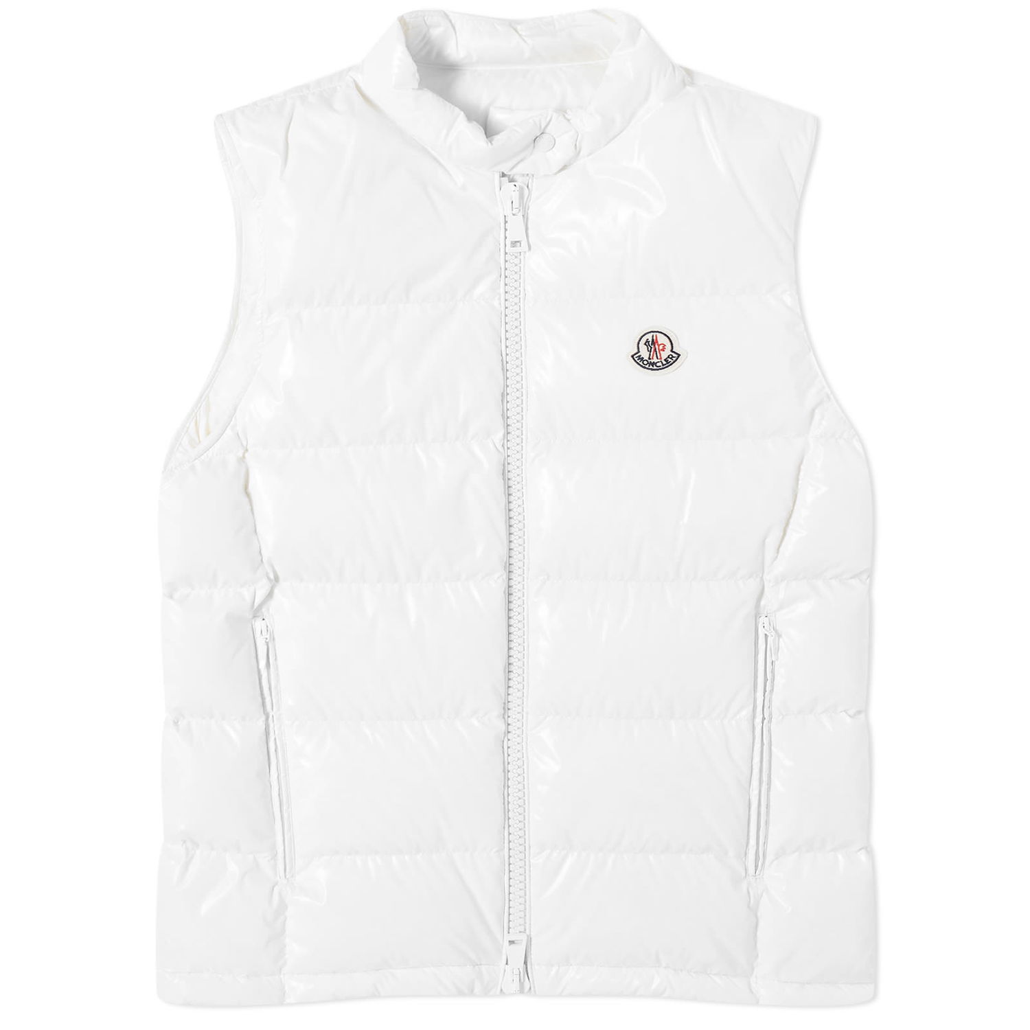 Vesta Moncler Alcibia High Shine Vest Biela | 1A000-66-597EU-034, 0