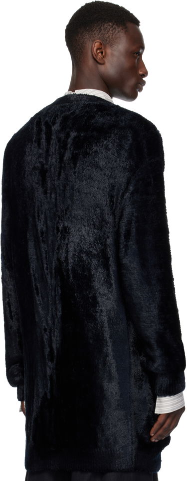 Sveter Dries Van Noten Dries Van Noten Viscose Knit Cardigan Čierna | 251-021215-1707, 2