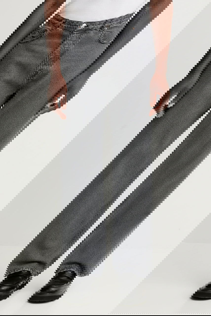 Džínsy Filling Pieces Washed Denim Relaxed Fit Jeans Šedá | 422550500260, 0