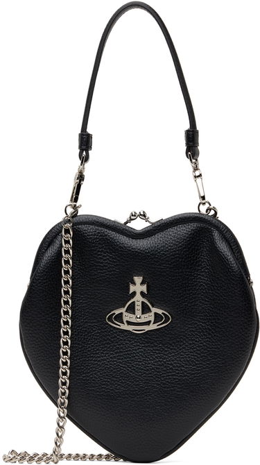 Kabelka Vivienne Westwood Heart Shaped Crossbody Bag Čierna | 4B010004W-S000D-, 0