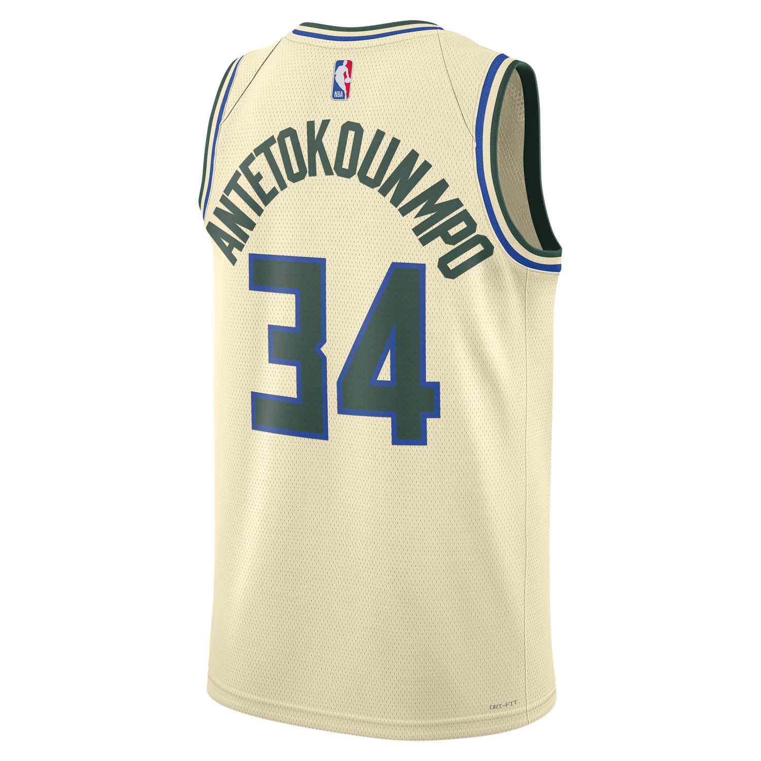 Dres Nike Giannis Antetokounmpo Milwaukee Bucks City Edition NBA Swingman Jersey Cream City Béžová | HM5988-281, 1