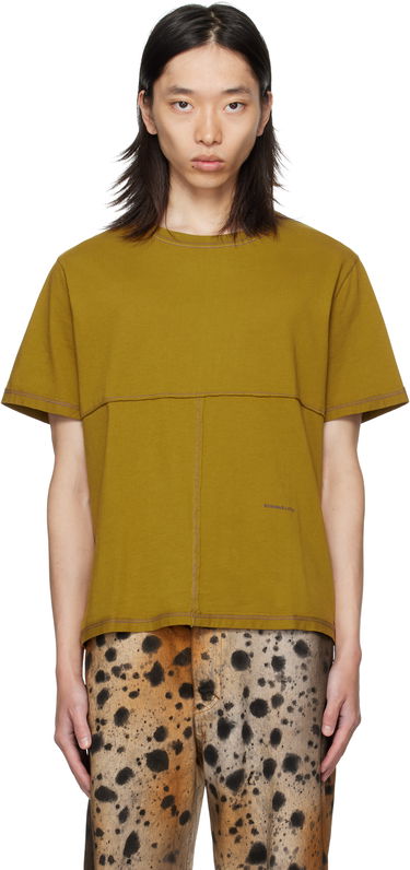 Tričko Eckhaus Latta Eckhaus Latta Lapped T-Shirt Zelené | 301-EL-PF25-O, 0