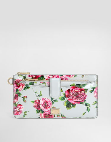 Peňaženka Dolce & Gabbana Dolce & Gabbana Printed Calfskin Card Holder Rôznofarebný | BI3335A6O23HI5JA, 0