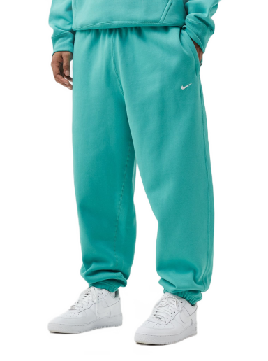 Tepláky Nike Solo Swoosh Fleece Pants Tyrkysová | CW5460-393